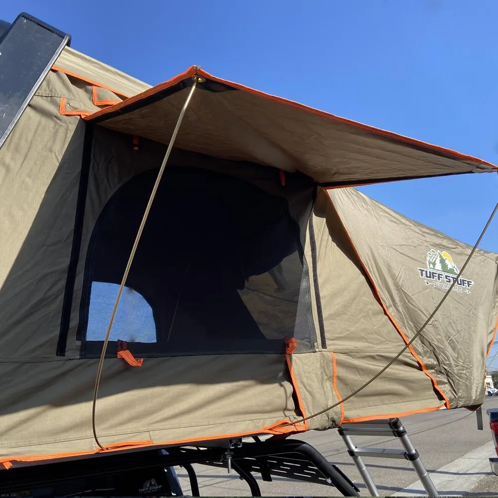 Tuff Stuff ALPHA® Hard Top Side Open Tent, Gray, 3  Person