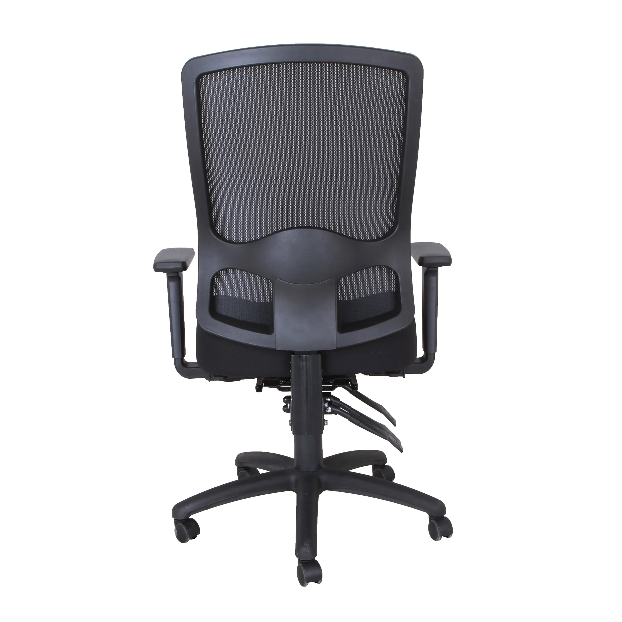 Tygerclaw Adjustable Mid Back Mesh Task Office Chair - Black|Fauteuil de bureau réglable en mailles TygerClaw mi-dossier - noir