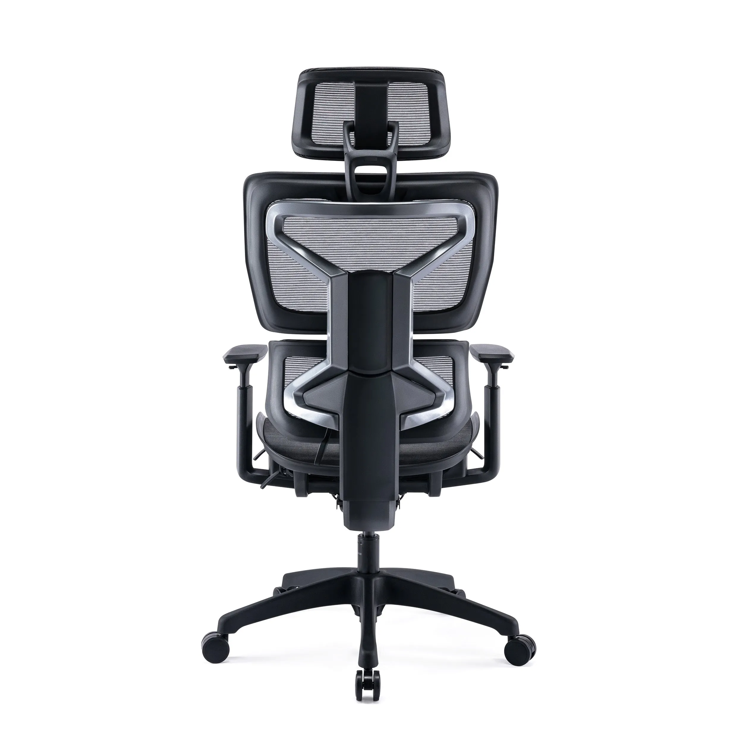 Tygerclaw High Back Executive Ergonomic Mesh Office Chair - Black|Fauteuil président ergonomique en mailles TygerClaw à dossier haut - noir