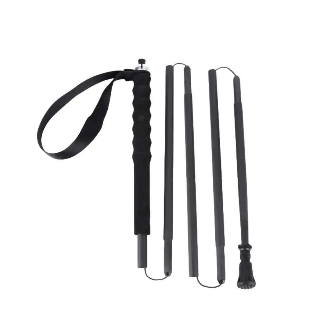 Ultra-Light Carbon Folding Trekking Pole 115g Collapsible Hiking Stick for Walking Mountain Climbing