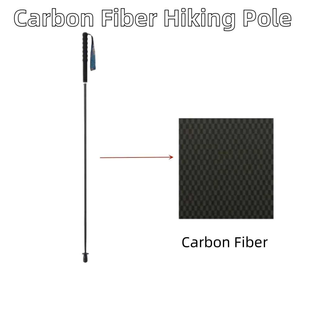 Ultra-Lightweight Foldable Carbon Fiber Trekking Poles – Hiking Sticks for Mountain Climbing/Walking