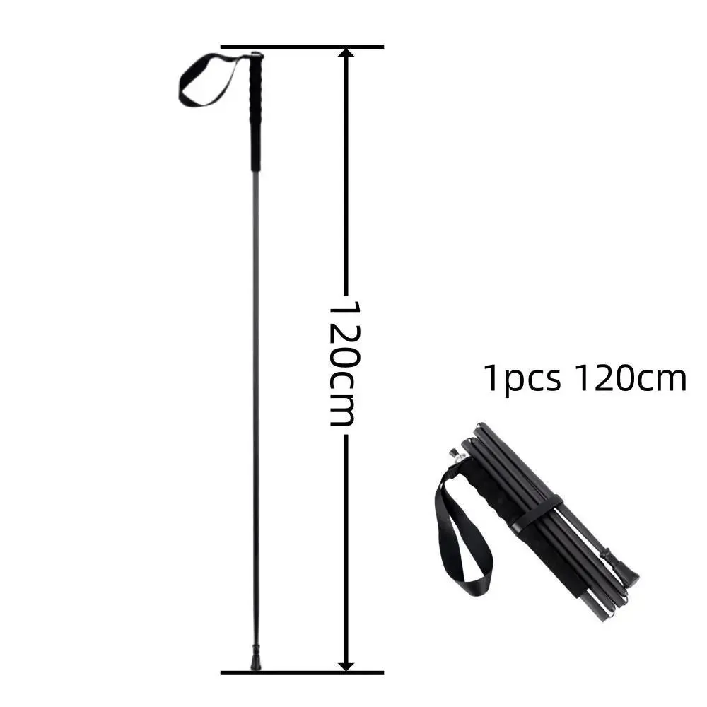 Ultra-Lightweight Foldable Carbon Fiber Trekking Poles – Hiking Sticks for Mountain Climbing/Walking