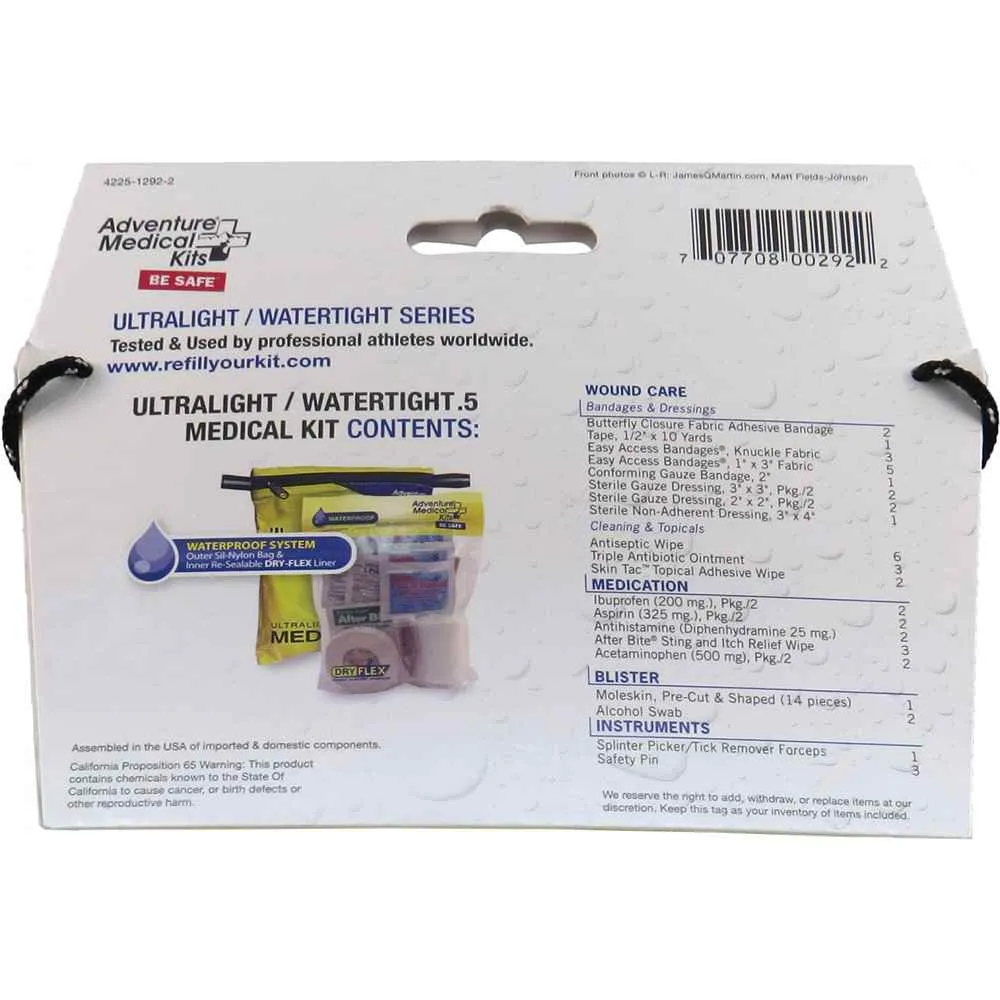 Ultralight/Watertight .5 First Aid Kit