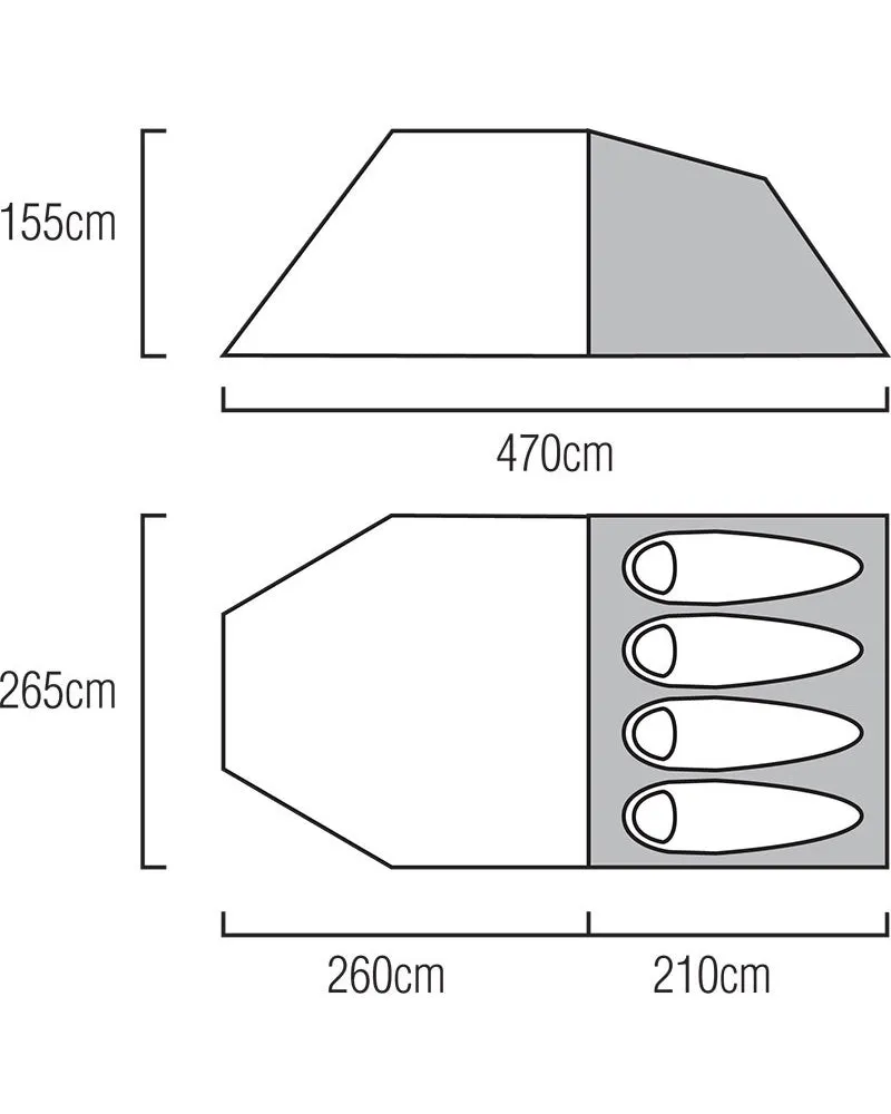 Vango Beta 450 XL Tent