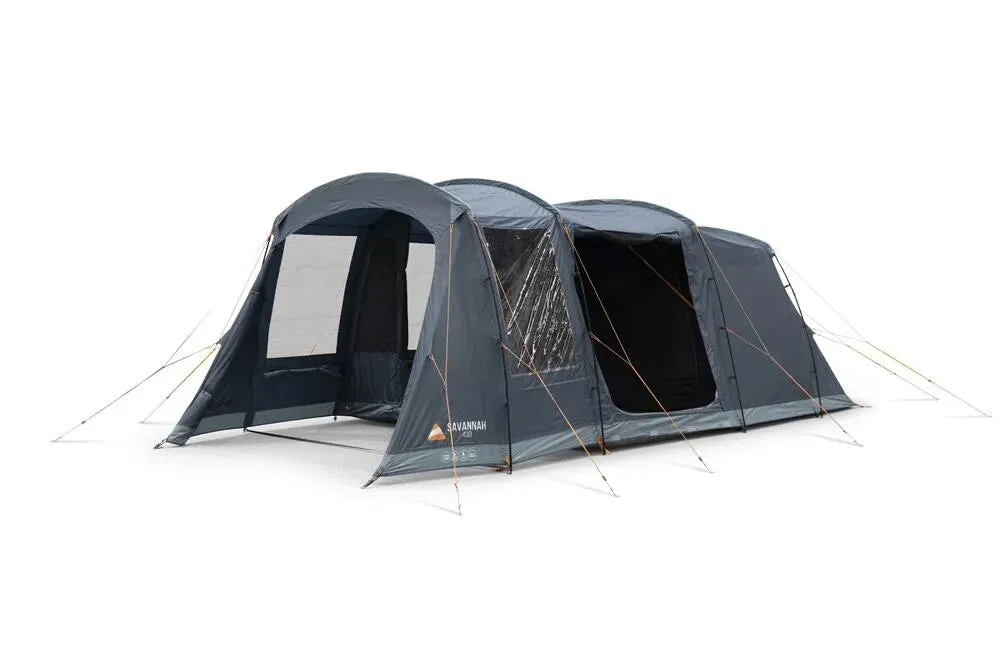 Vango Savannah 400 4-Person Tent Package (Footprint Included)