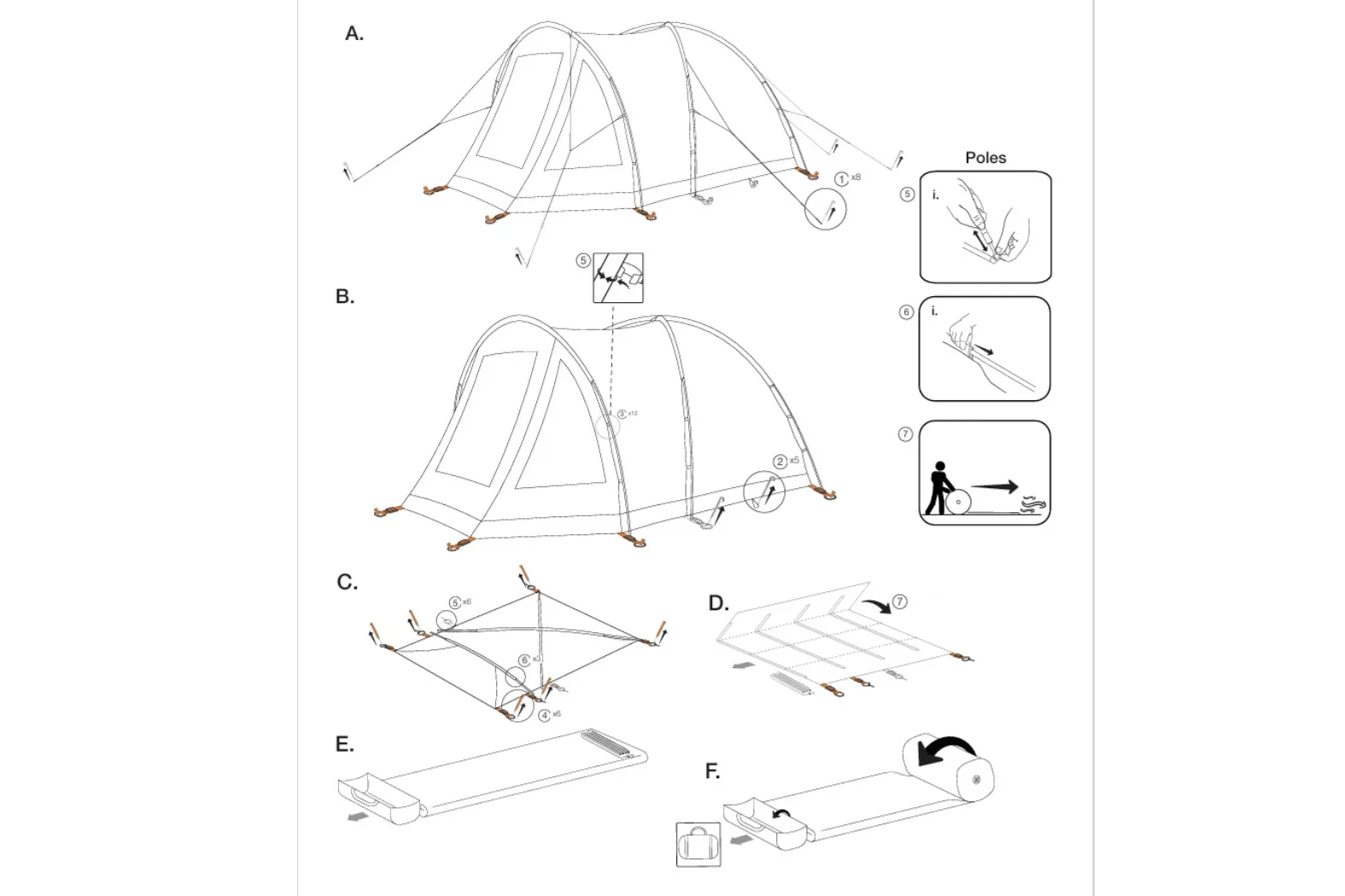 Vango Tahoe 400 4-Person Tent