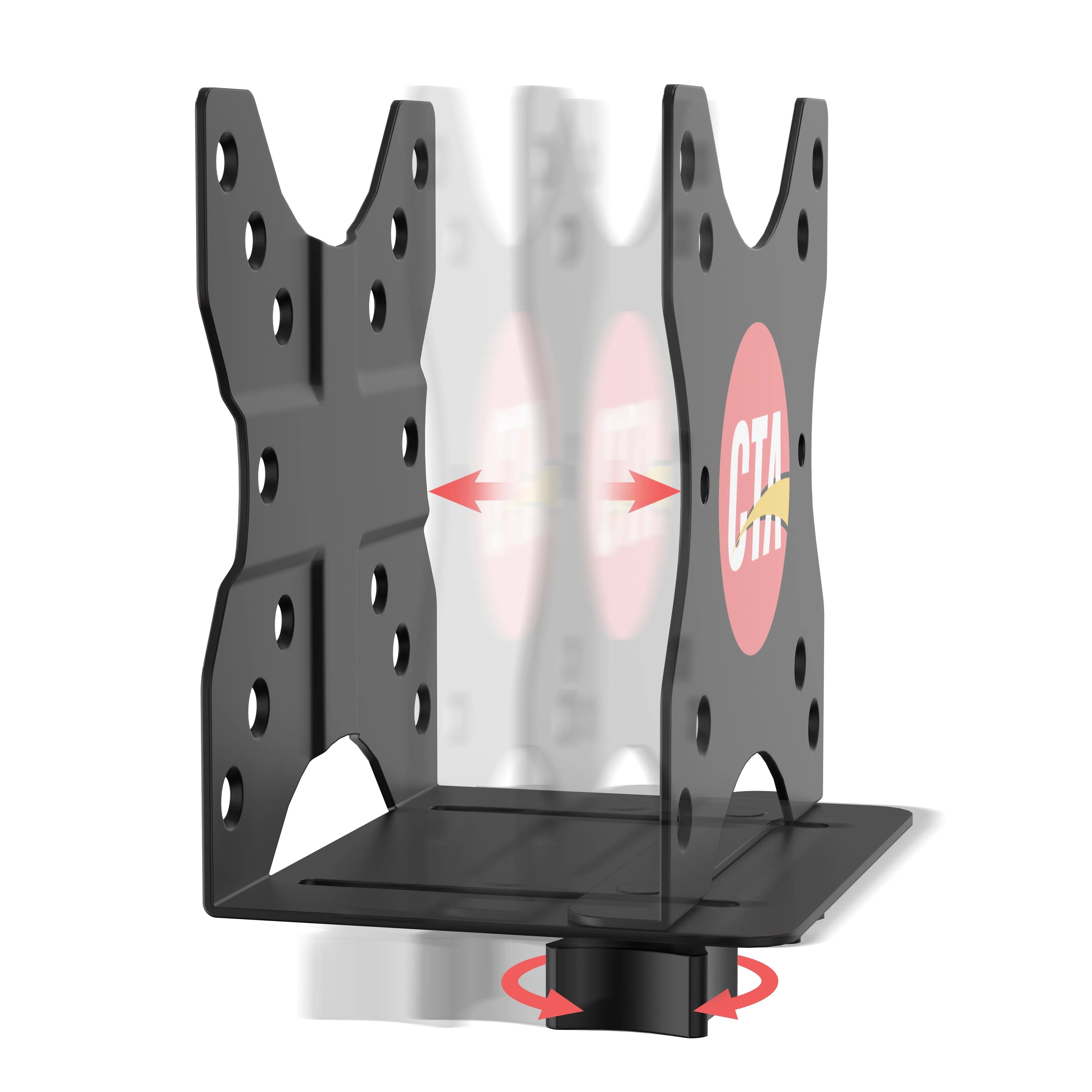 VESA Monitor Wedge Mount Adjustable for CPU