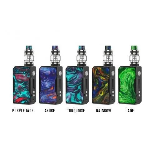 Voopoo DRAG 157W x UFORCE T1 TC Full Kit - Resin (BLK)