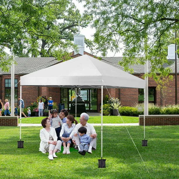 Waterproof Pop-Up Canopy Folding Tent with 4 Sandbags
