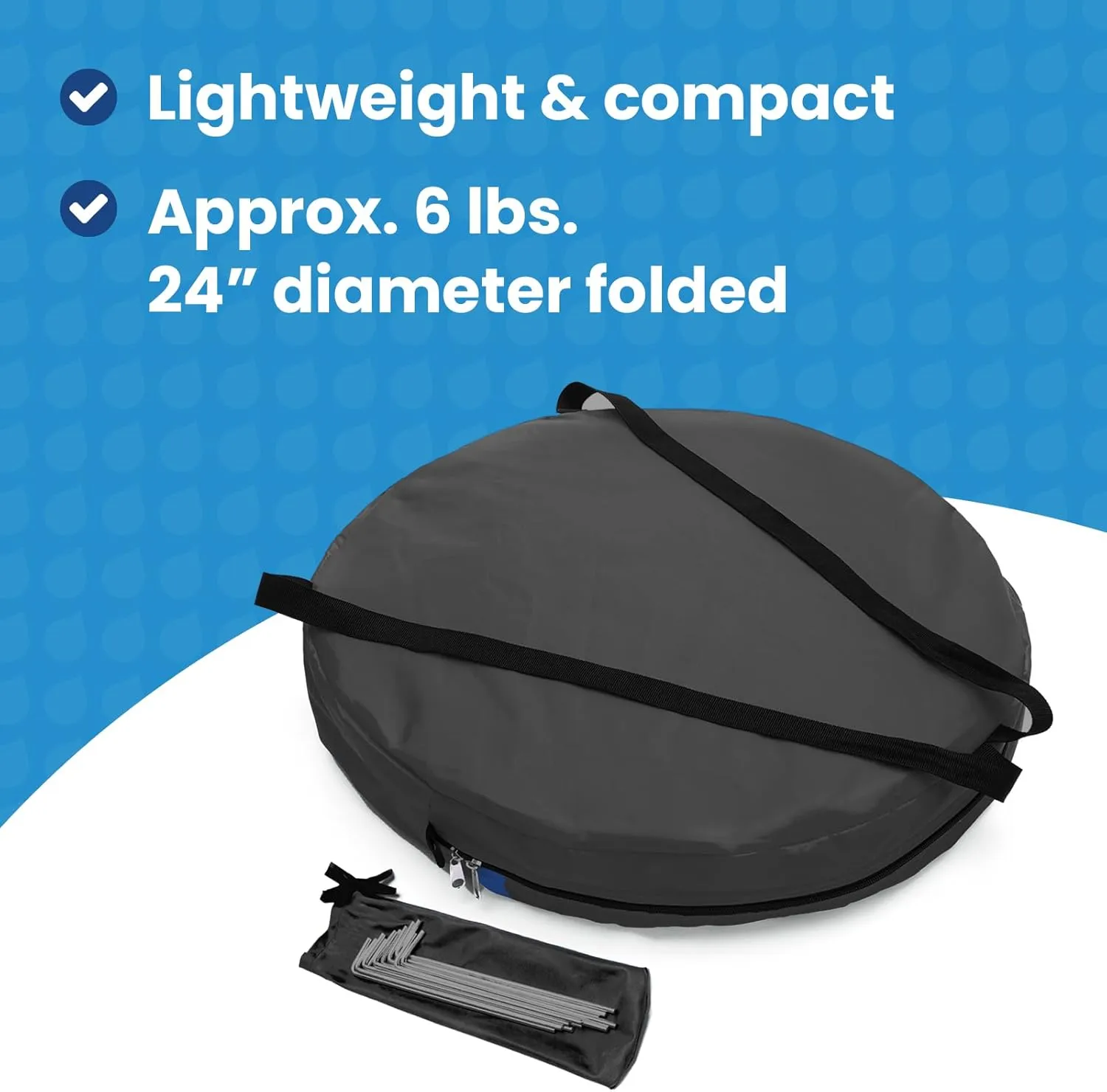 WeatherPod® The Original Shark Tank MyPod™ Mesh 1-2 Person Pop-Up Screen Pod - Keeps Out Bugs, Mosquitos, and Harmful UV Rays - UPF 50 for Maximum Protection from The Sun