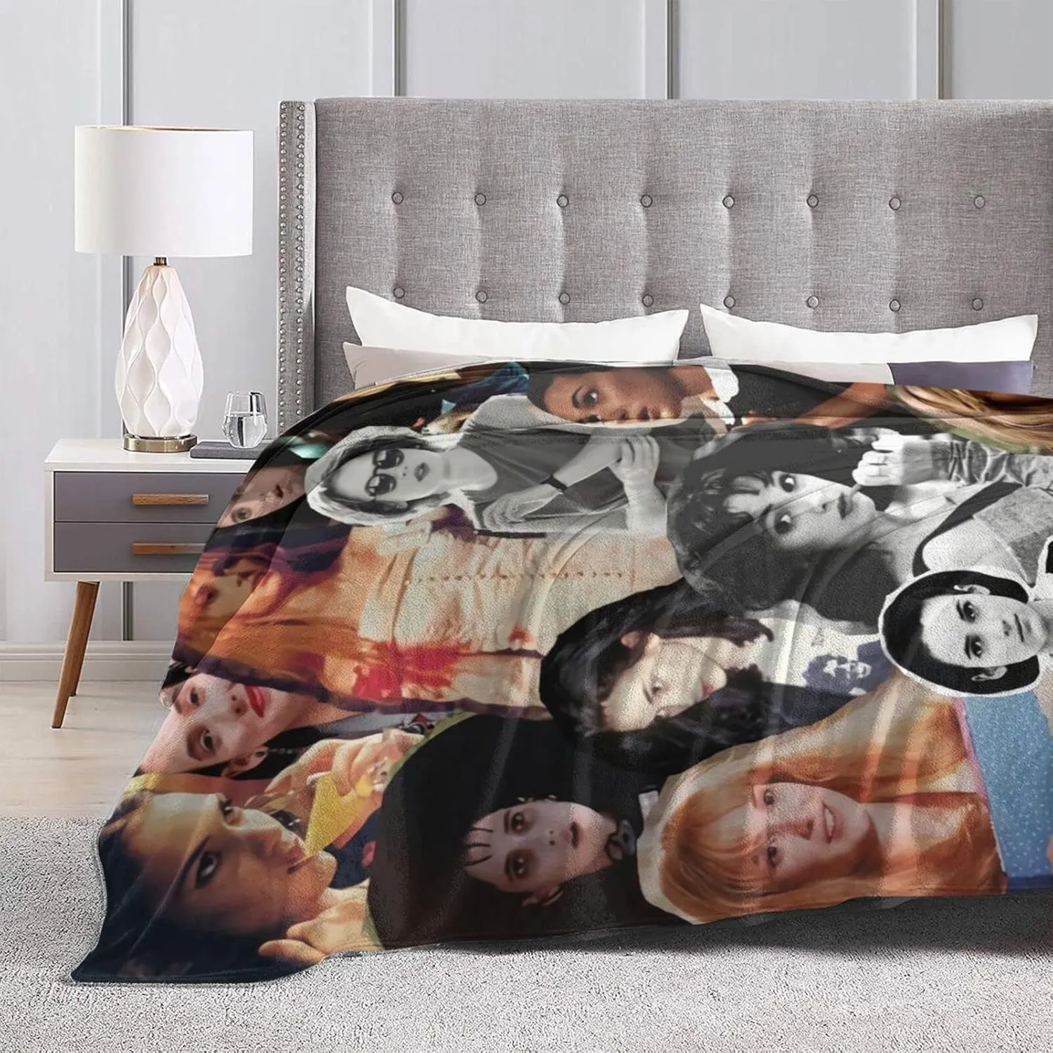 Winona Ryder Blanket Super Soft Micro Fleece Blanket Air Conditioner Blanket, Suitable for Bed,Sofa,Chair, Camp Bed Living Room 80"x60"
