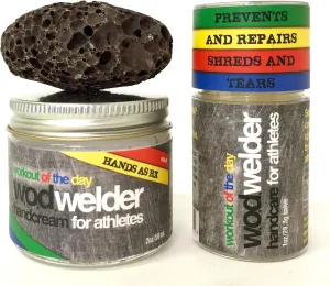 w.o.d.welder 3 Step Handcare Kit - Callus Pumice, Moisturizing Cream and Salve