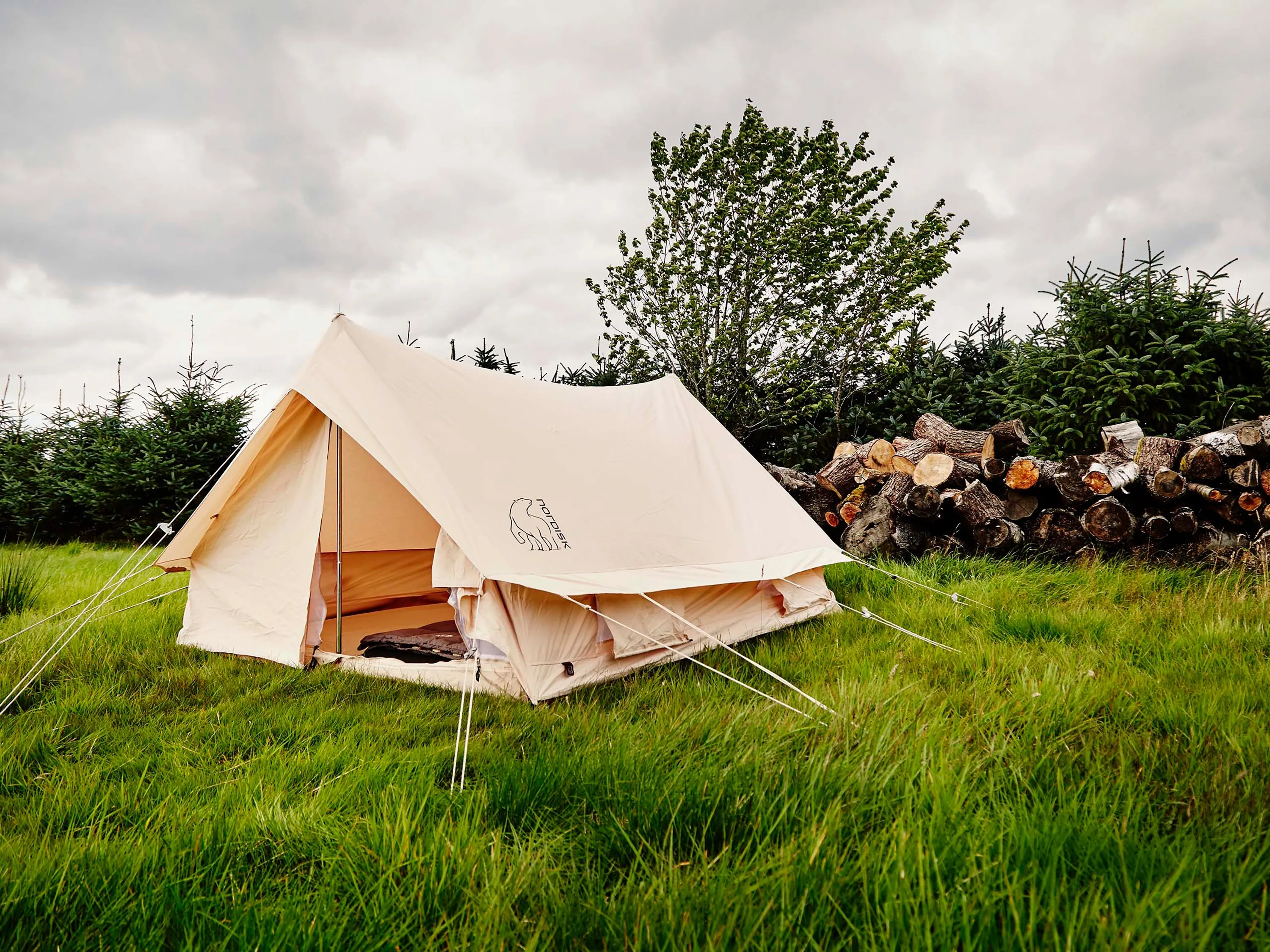 Ydun 5.5 Glamping Tent - 5.5 m² | 4 person | Sandshell