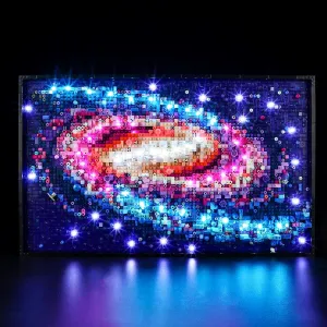 YEABRICKS LED Light for 31212 Ideas The Milky Way Galaxy Building Blocks Model (Building Set NOT Included)
